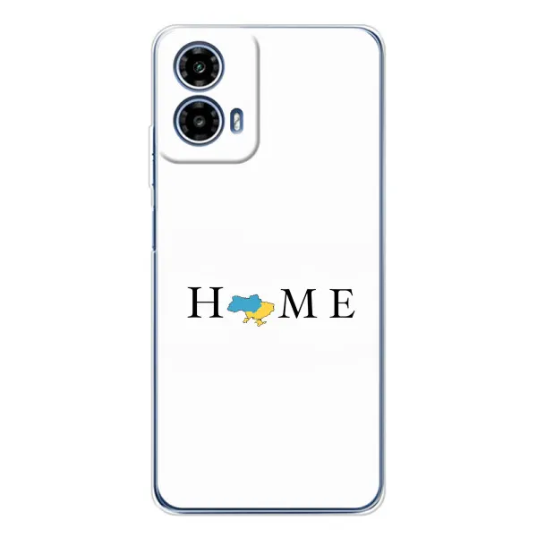 Чехол с принтом «Home» для Motorola Moto G35