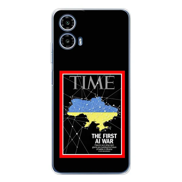 Чехол с принтом «TIME Ukraine» для Motorola Moto G35 Чехол с принтом «TIME Ukraine» для Motorola Moto G35