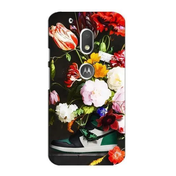 Чехол с принтом «Nike цветы» для Motorola MOTO G4 Play Чехол с принтом «Nike цветы» для Motorola MOTO G4 Play