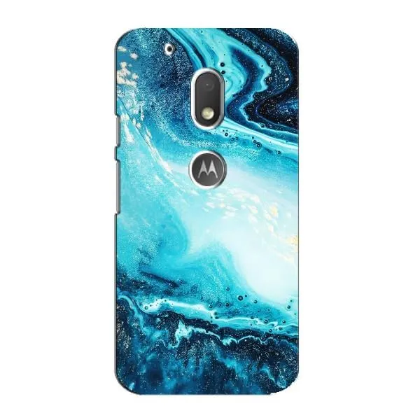Чехол с принтом «Голубой мрамор» для Motorola MOTO G4 Play Чехол с принтом «Голубой мрамор» для Motorola MOTO G4 Play