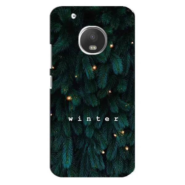 Чехол с принтом «Winter» для Motorola MOTO G5 Plus
