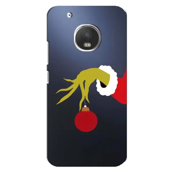 Чехол с принтом «Гринч с игрушкой» для Motorola MOTO G5 Plus