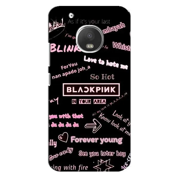 Чехол с принтом «BLACKPINK» для Motorola MOTO G5 Чехол с принтом «BLACKPINK» для Motorola MOTO G5