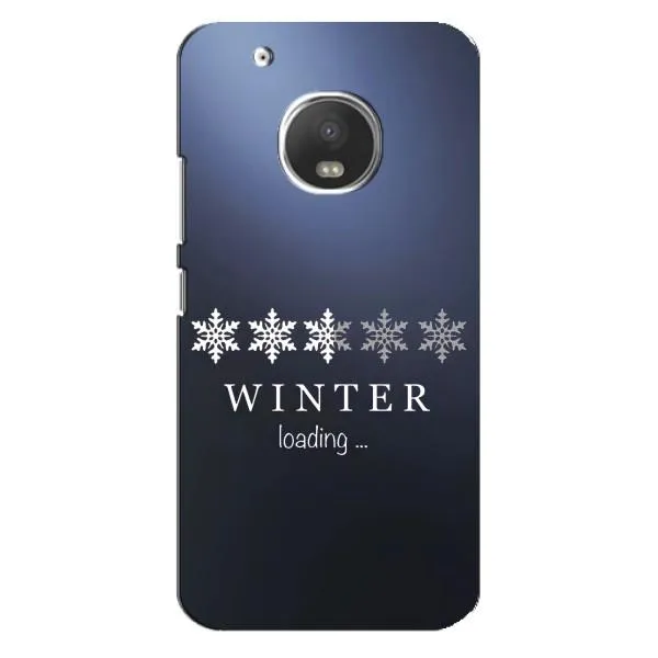Чохол з принтом «Winter loading» для Motorola MOTO G5