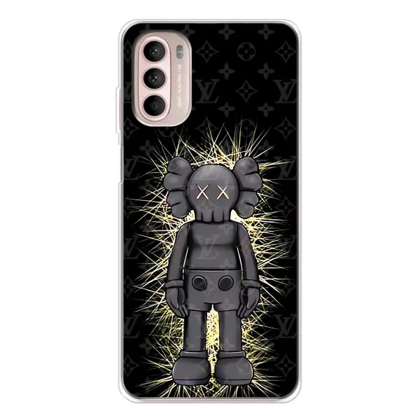 Чехол с принтом «Bearbrick LV» для Motorola MOTO G52