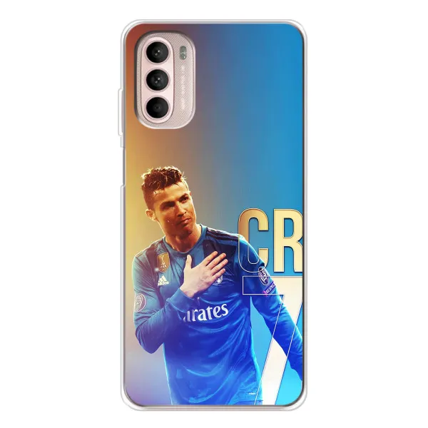 Чехол с принтом «CR7 Real» для Motorola MOTO G52