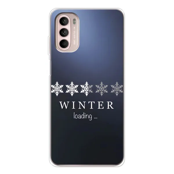 Чехол с принтом «Winter loading» для Motorola MOTO G52