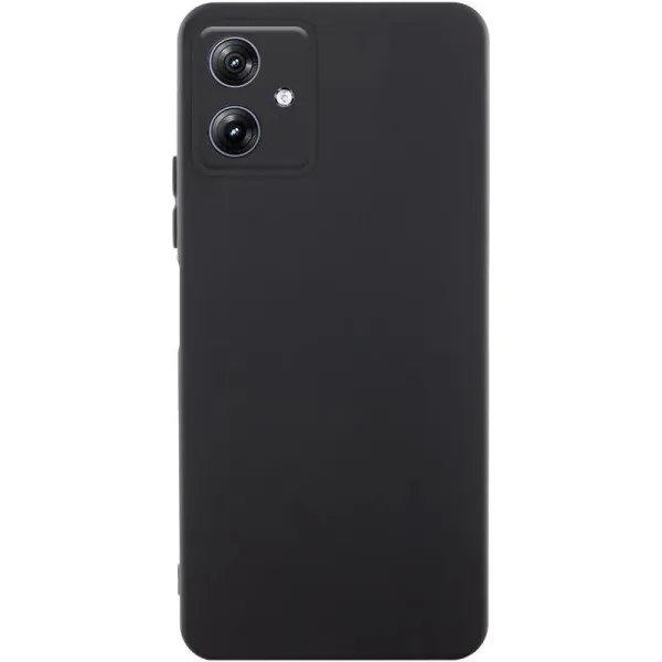 Чехол TPU GETMAN Liquid Silk Full Camera для Motorola Moto G54 — Черный — фото 1 Чехол TPU GETMAN Liquid Silk Full Camera для Motorola Moto G54 — Черный — фото 1