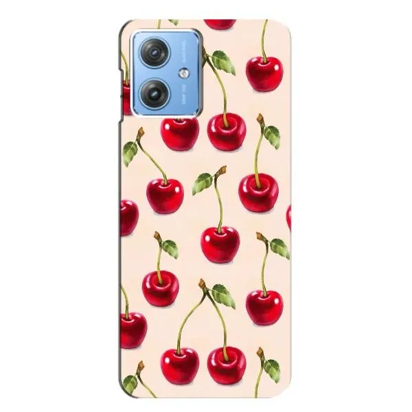 Чехол с принтом «Вишня» для Motorola MOTO G54 / G54 Power Чехол с принтом «Вишня» для Motorola MOTO G54 / G54 Power