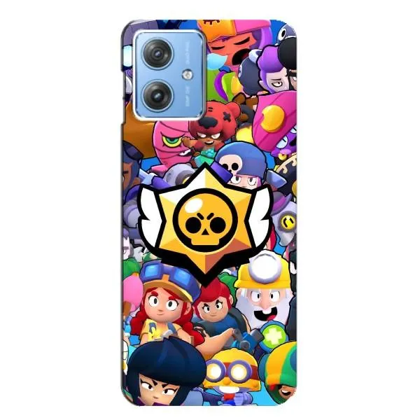 Чехол с принтом «Лого Brawl Stars» для Motorola MOTO G54 / G54 Power Чехол с принтом «Лого Brawl Stars» для Motorola MOTO G54 / G54 Power