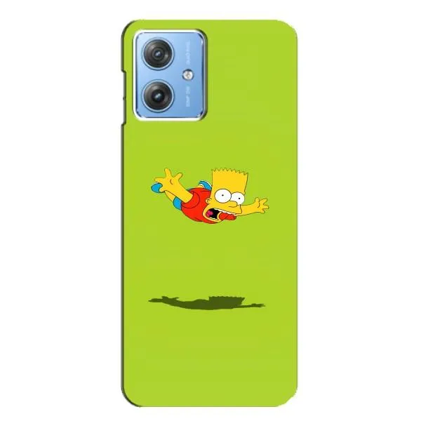 Чехол с принтом «Барт Симпсон» для Motorola MOTO G54 / G54 Power