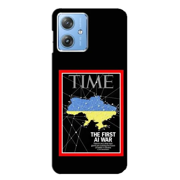 Чохол з принтом «TIME Ukraine» для Motorola MOTO G54 / G54 Power