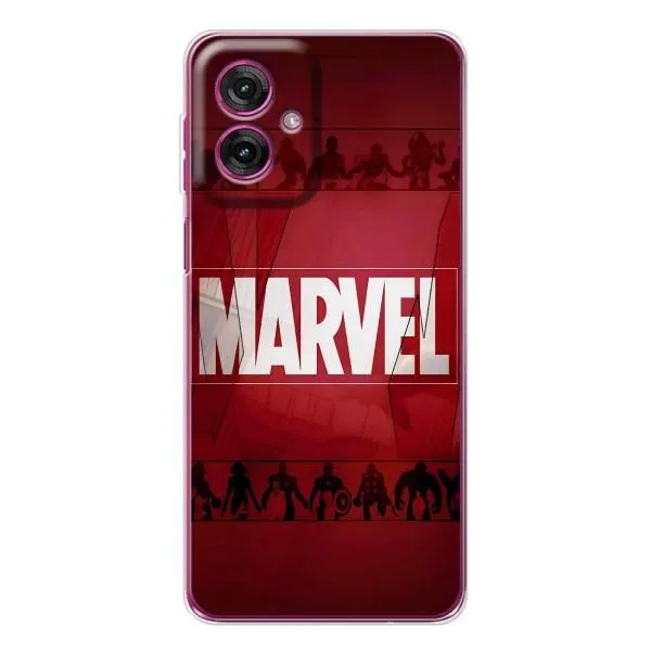 Чехол с принтом «MARVEL» для Motorola Moto G55 Чехол с принтом «MARVEL» для Motorola Moto G55