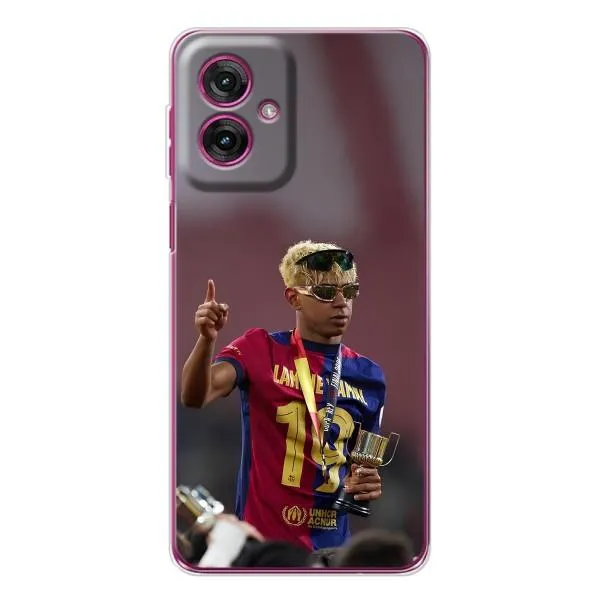 Чехол с принтом «Lamine Yamal» для Motorola Moto G55 Чехол с принтом «Lamine Yamal» для Motorola Moto G55