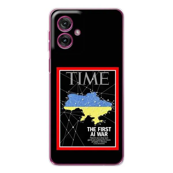 Чохол з принтом «TIME Ukraine» для Motorola Moto G55