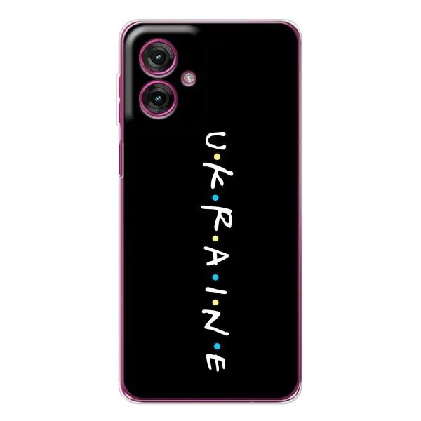 Чохол з принтом «ukraine» для Motorola Moto G55