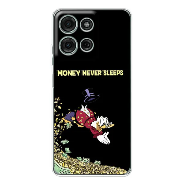 Чехол с принтом «Мани Скруджа» для Motorola MOTO G56