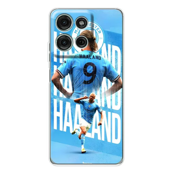 Чехол с принтом «Erling Haaland» для Motorola MOTO G56