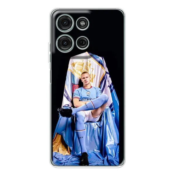 Чехол с принтом «футболист Холанн» для Motorola MOTO G56