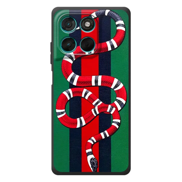 Чехол с принтом «Gucci змия» для Motorola Moto G57 Power Чехол с принтом «Gucci змия» для Motorola Moto G57 Power