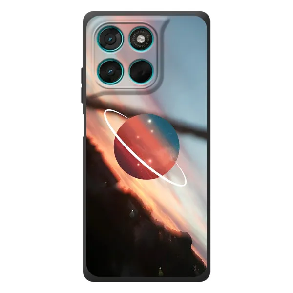 Чехол с принтом «Сатурн» для Motorola Moto G57 Power Чехол с принтом «Сатурн» для Motorola Moto G57 Power