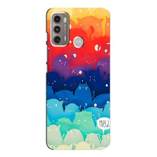 Чехол с принтом «Mew» для Motorola MOTO G60 Чехол с принтом «Mew» для Motorola MOTO G60