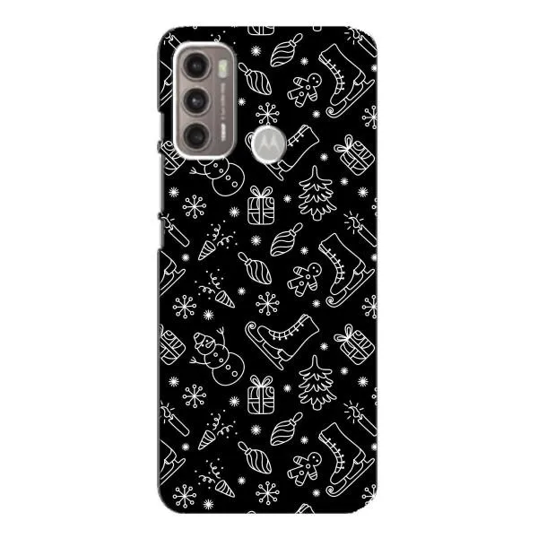 Чехол с принтом «Новогодний фон» для Motorola MOTO G60 Чехол с принтом «Новогодний фон» для Motorola MOTO G60