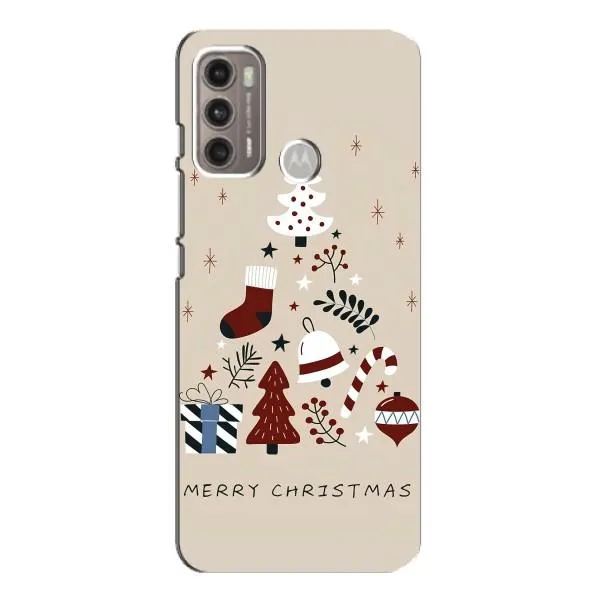 Чехол с принтом «Merry Christmas» для Motorola MOTO G60 Чехол с принтом «Merry Christmas» для Motorola MOTO G60