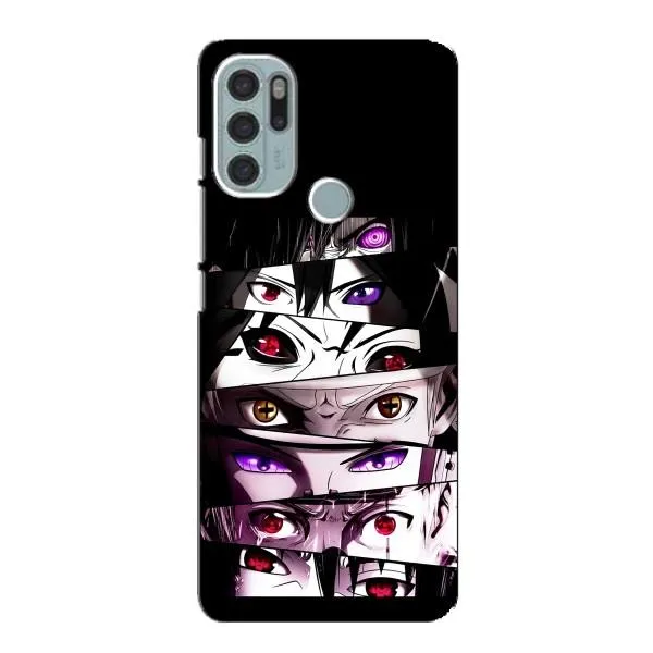 Чехол с принтом «Глаза Anime» для Motorola MOTO G60s