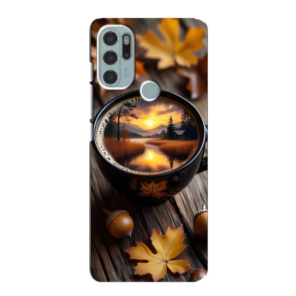 Чехол с принтом «Темный кофе» для Motorola MOTO G60s Чехол с принтом «Темный кофе» для Motorola MOTO G60s