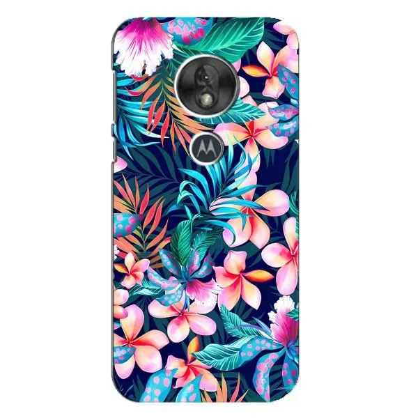 Чехол с принтом «Красочные цветы» для Motorola MOTO G7 Play Чехол с принтом «Красочные цветы» для Motorola MOTO G7 Play