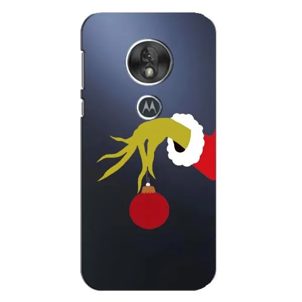 Чехол с принтом «Гринч с игрушкой» для Motorola MOTO G7 Play Чехол с принтом «Гринч с игрушкой» для Motorola MOTO G7 Play