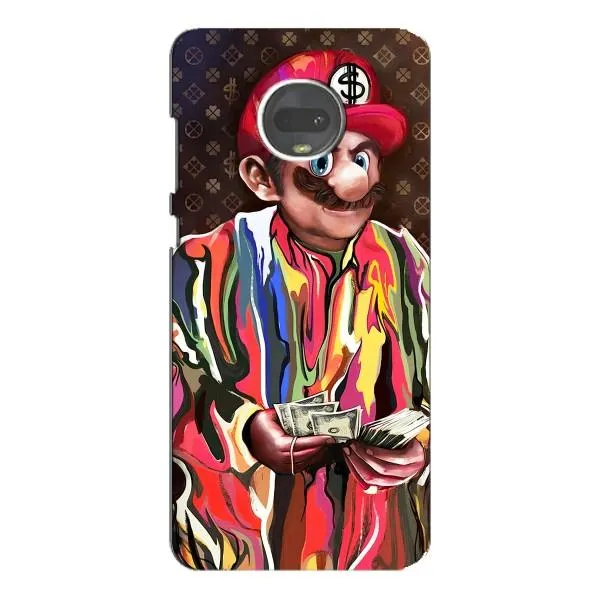 Чехол с принтом «Mario LV» для Motorola MOTO G7 Plus