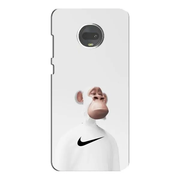 Чехол с принтом «обезьяна NFT Nike» для Motorola MOTO G7 Plus