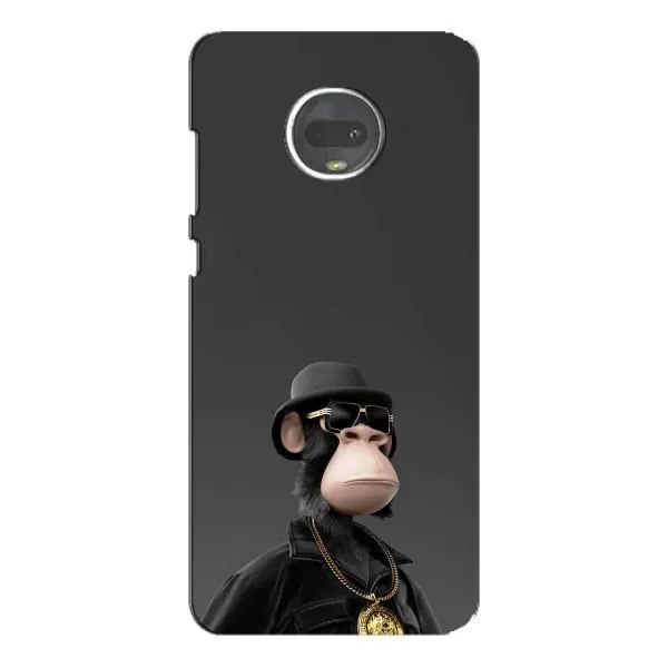 Чехол с принтом «Обезьяна NFT» для Motorola MOTO G7 Plus