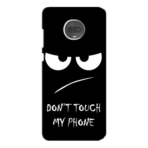 Чехол с принтом «Dont Touch» для Motorola MOTO G7 Plus Чехол с принтом «Dont Touch» для Motorola MOTO G7 Plus