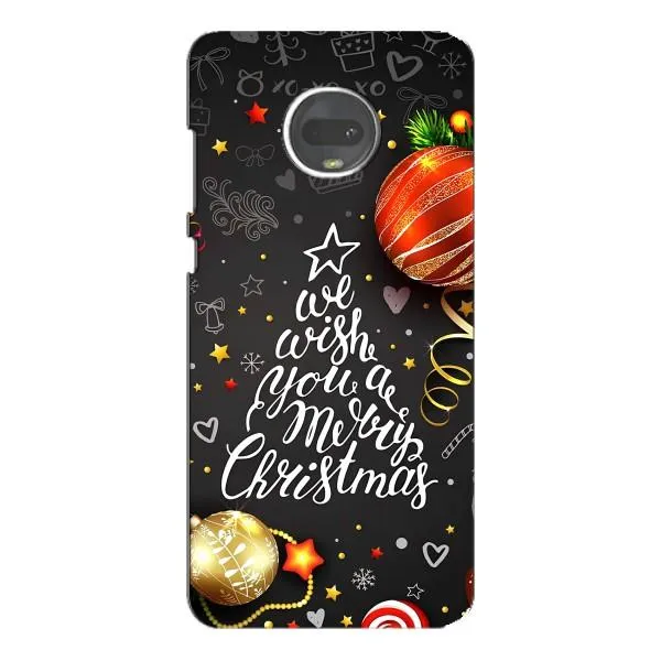 Чехол с принтом «Елочка» для Motorola MOTO G7 Plus