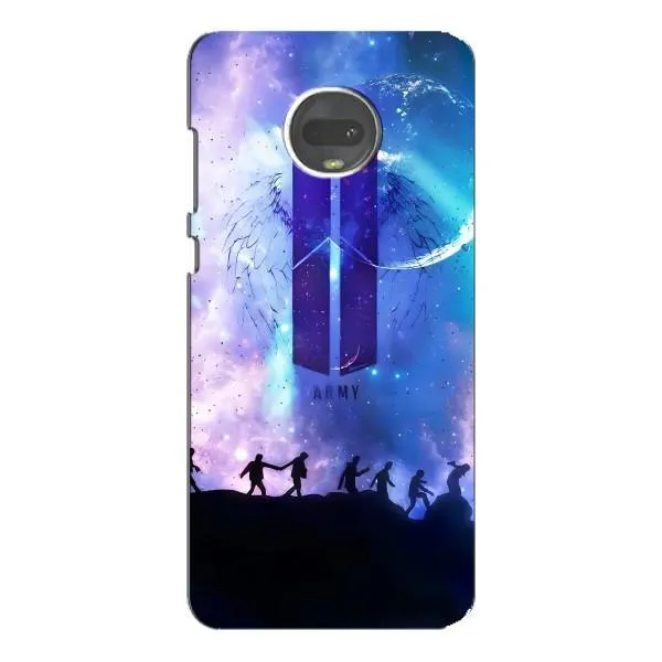 Чехол с принтом «Army BTS» для Motorola MOTO G7 Чехол с принтом «Army BTS» для Motorola MOTO G7