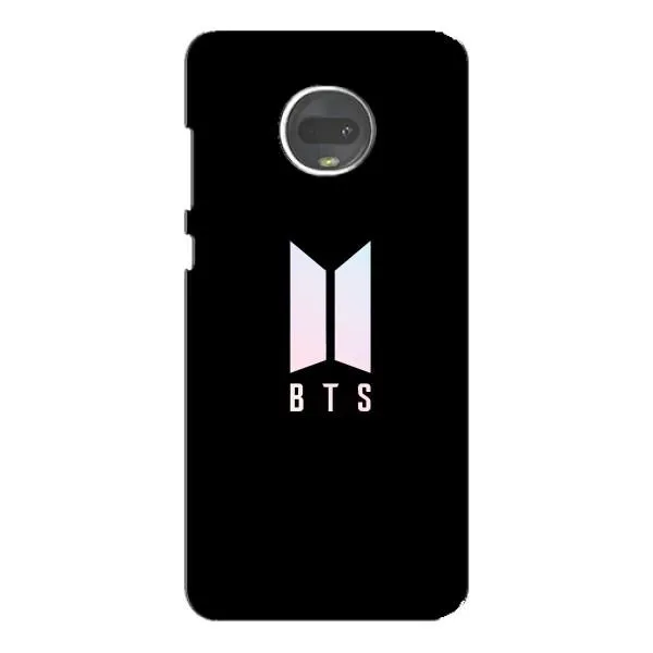 Чехол с принтом «Лого BTS» для Motorola MOTO G7 Чехол с принтом «Лого BTS» для Motorola MOTO G7