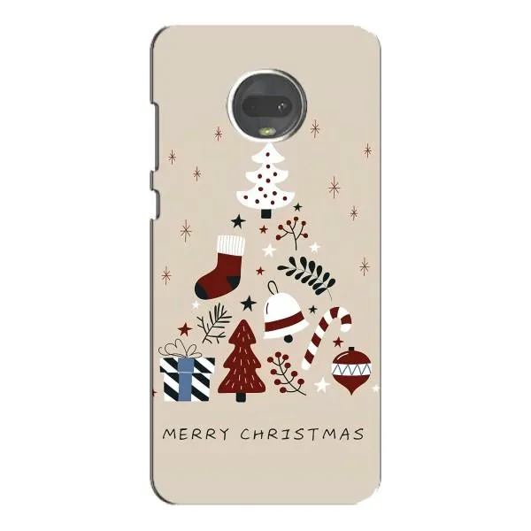Чехол с принтом «Merry Christmas» для Motorola MOTO G7