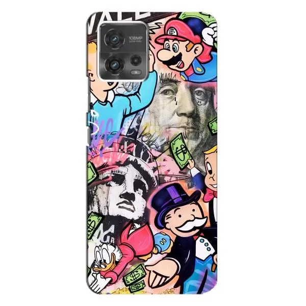 Чехол с принтом «Monopoly man» для Motorola MOTO G72