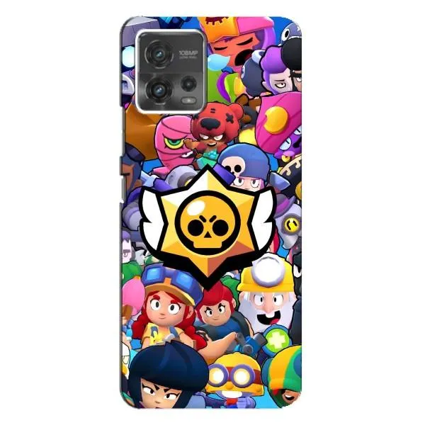 Чехол с принтом «Лого Brawl Stars» для Motorola MOTO G72 Чехол с принтом «Лого Brawl Stars» для Motorola MOTO G72