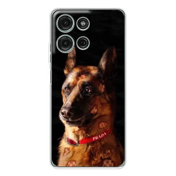 Чохол з принтом «Овчарка» для Motorola Moto G75