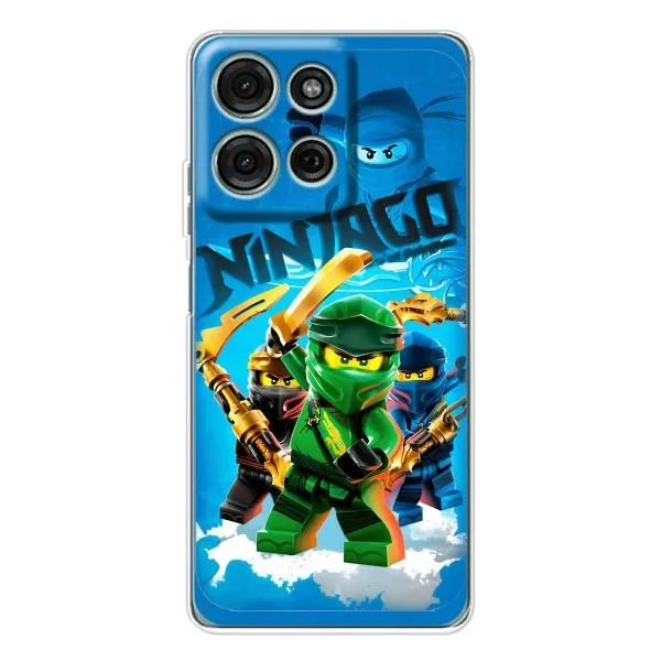 Чехол с принтом «Ninjago» для Motorola Moto G75 Чехол с принтом «Ninjago» для Motorola Moto G75