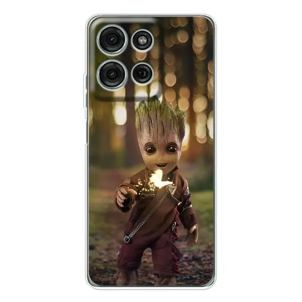 Чехол с принтом «I am Groot» для Motorola Moto G75 Чехол с принтом «I am Groot» для Motorola Moto G75