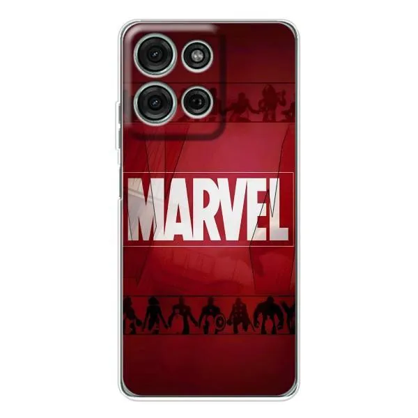 Чехол с принтом «MARVEL» для Motorola Moto G75 Чехол с принтом «MARVEL» для Motorola Moto G75