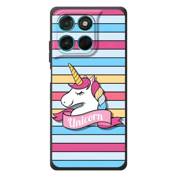 Чехол с принтом «Unicorn» для Motorola Moto G77