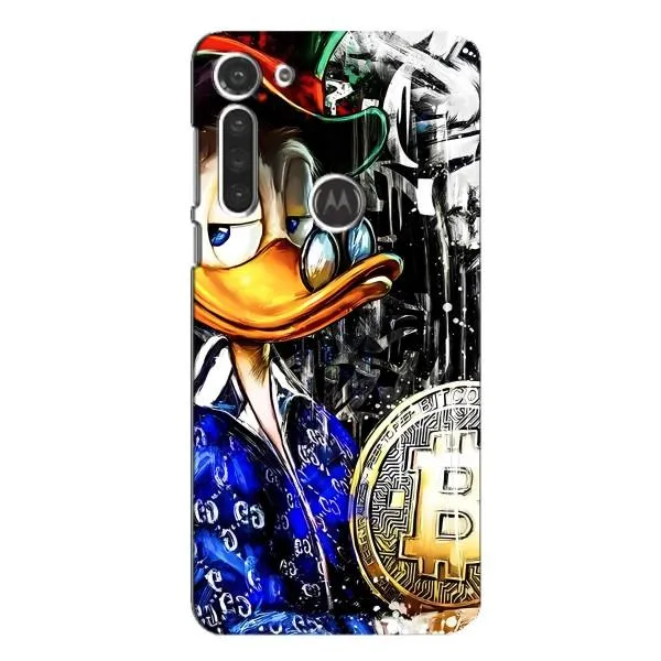 Чехол с принтом «Биткойн Скрудж» для Motorola MOTO G8 Чехол с принтом «Биткойн Скрудж» для Motorola MOTO G8
