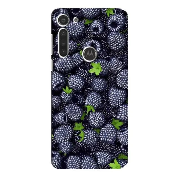 Чехол с принтом «Ежевика» для Motorola MOTO G8
