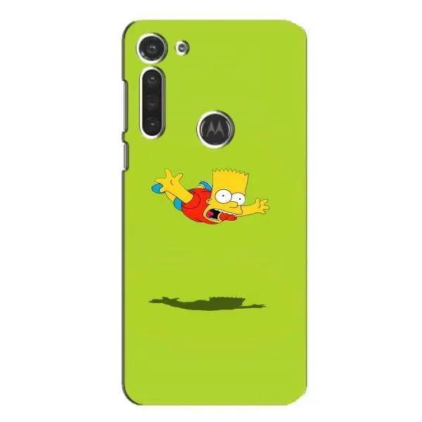 Чехол с принтом «Барт Симпсон» для Motorola MOTO G8
